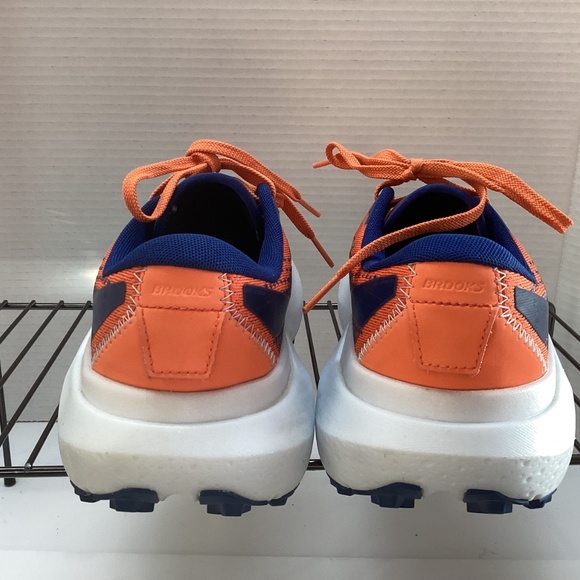 Brooks Caldera 6 Running Walking Sneakers Shoes Orange Men’s Size 8D EUC - Picture 3 of 6